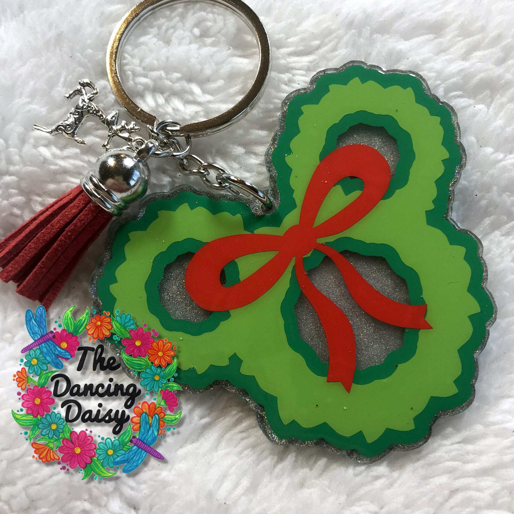 Mouse Ears Wreath Acrylic Blank