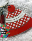 Snow Ski Hat Acrylic Blank