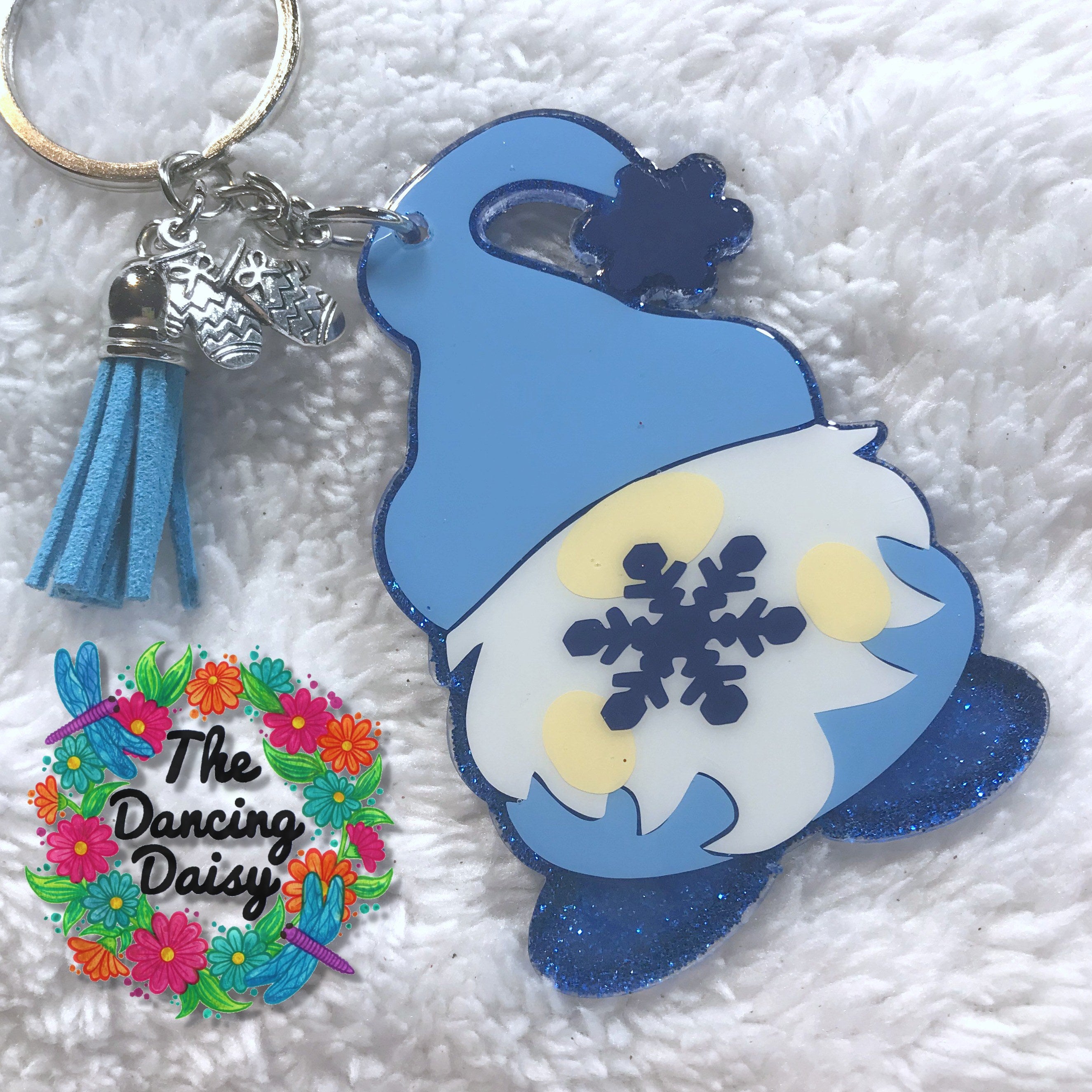 Snowman #2 Acrylic Keychain Blanks