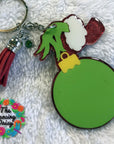 Hand Holding Ornament Acrylic Blank