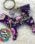 Shiba Inu Dog Profile Acrylic Blank