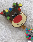Rudolph with Lights Acrylic Blank