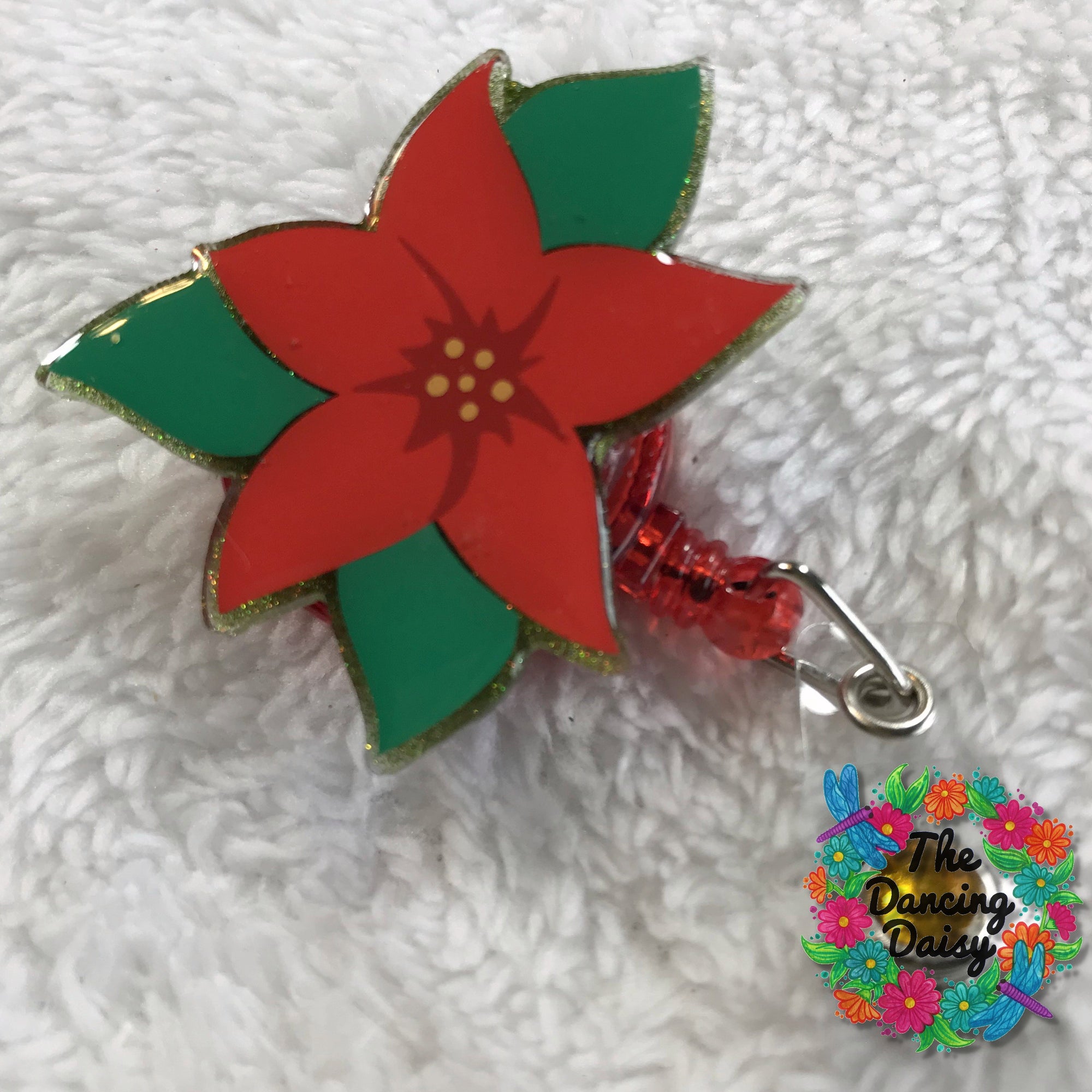 Poinsettia Acrylic Blank