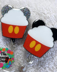 Mickey Cupcake Acrylic Blank