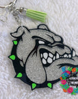 Bulldog Head Acrylic Blank