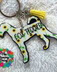 Fox Terrier Profile Acrylic Blank