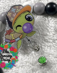 Turtle Bubblegum Decal & Acrylic Blank COMBO