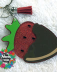 Chocolate Strawberry Acrylic Blank