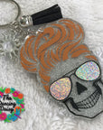 Mom Skull with Shades Acrylic Blank