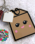 Cute Tea Bag Acrylic Blank