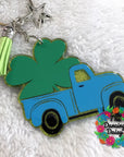 Clover Vintage Truck Acrylic Blank