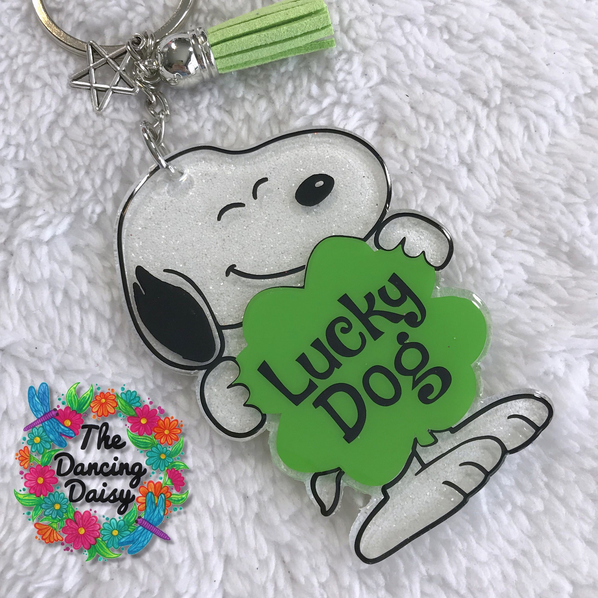 Lucky Dog Acrylic Blank