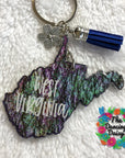 West Virginia State Acrylic Blank