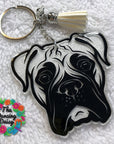 Boxer Face Acrylic Blanks