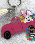 Easter Truck Side Acrylic Blank