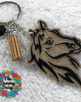 Horse Head Acrylic Blank
