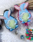 Blue Easter Gnome Decal & Acrylic Blank COMBO