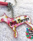 Bull Terrier Dog Profile Acrylic Blank