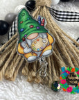 Artist Gnome Decal & Acrylic Blank COMBO