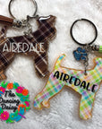 Airedale Terrier Dog Acrylic Blank