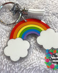 Rainbow Acrylic Blank
