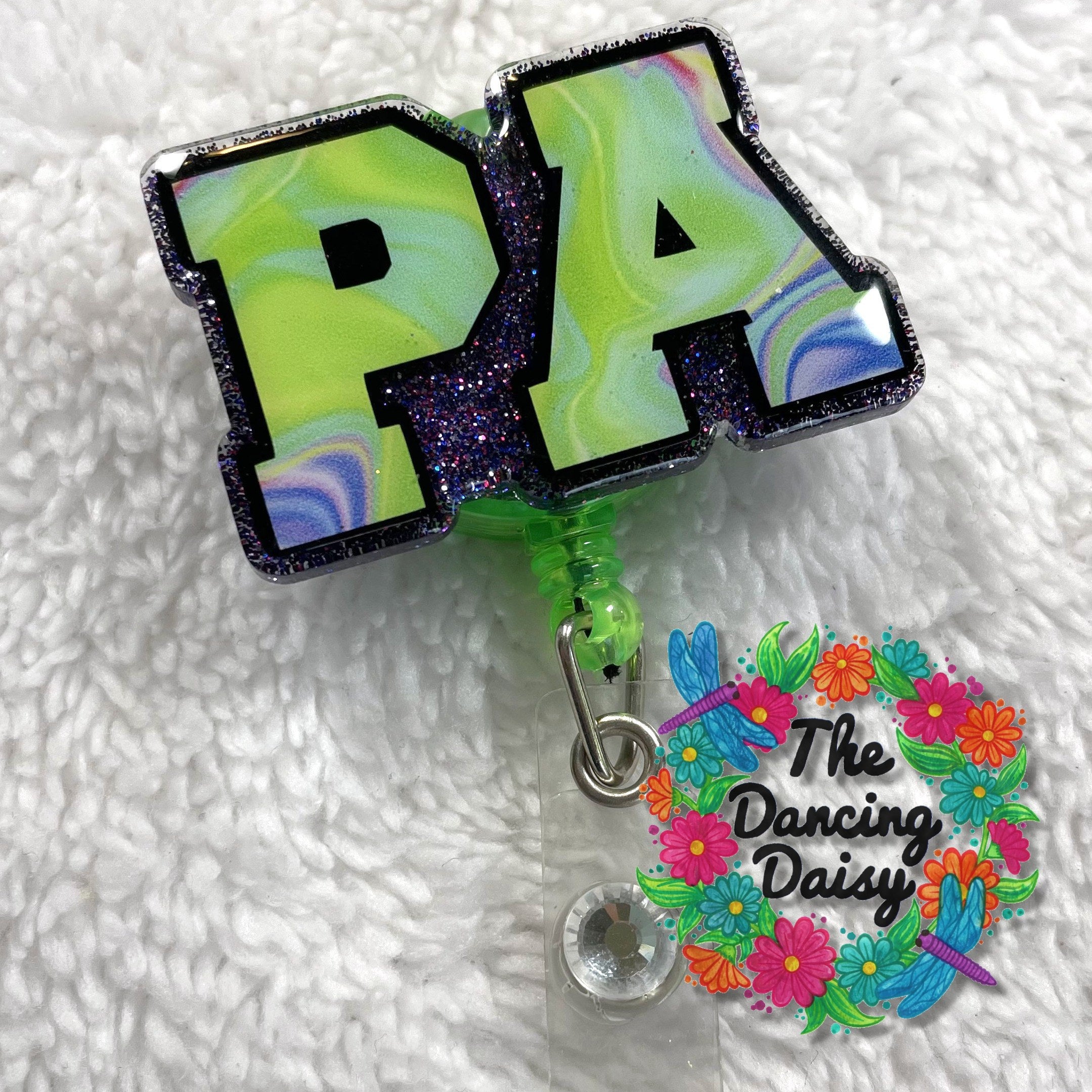 Do It Anyway - Acrylic Badge Reel Blank and Matching Sticker