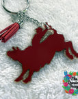 Bull Rider Acrylic Blank