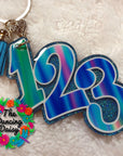 123 Acrylic Blank