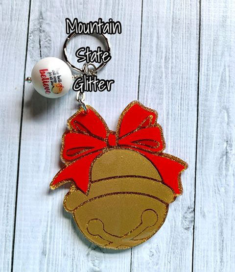 Jingle Bell Acrylic Blank