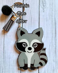 Raccoon Sitting Acrylic Blank