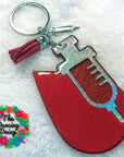 Syringe Blood Drop Acrylic Blank