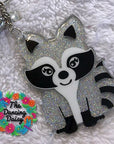 Raccoon Sitting Acrylic Blank