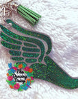 Winged Shoe Acrylic Blank