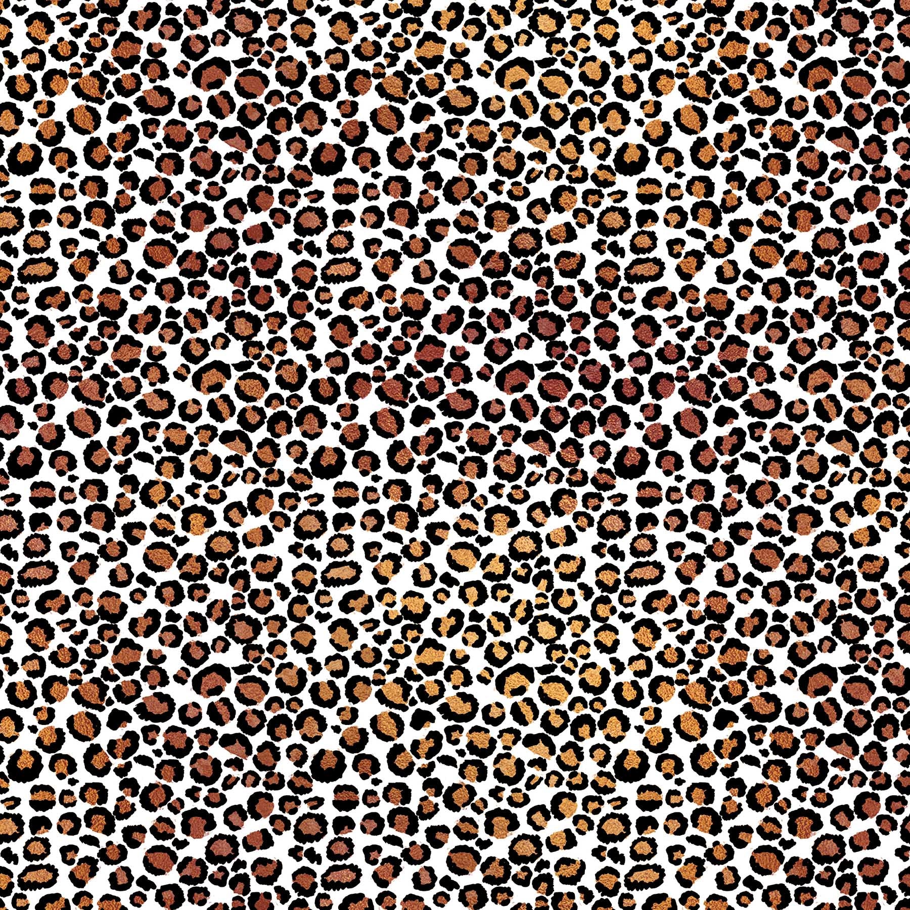 Small White Leopard Spot Adhesive Vinyl