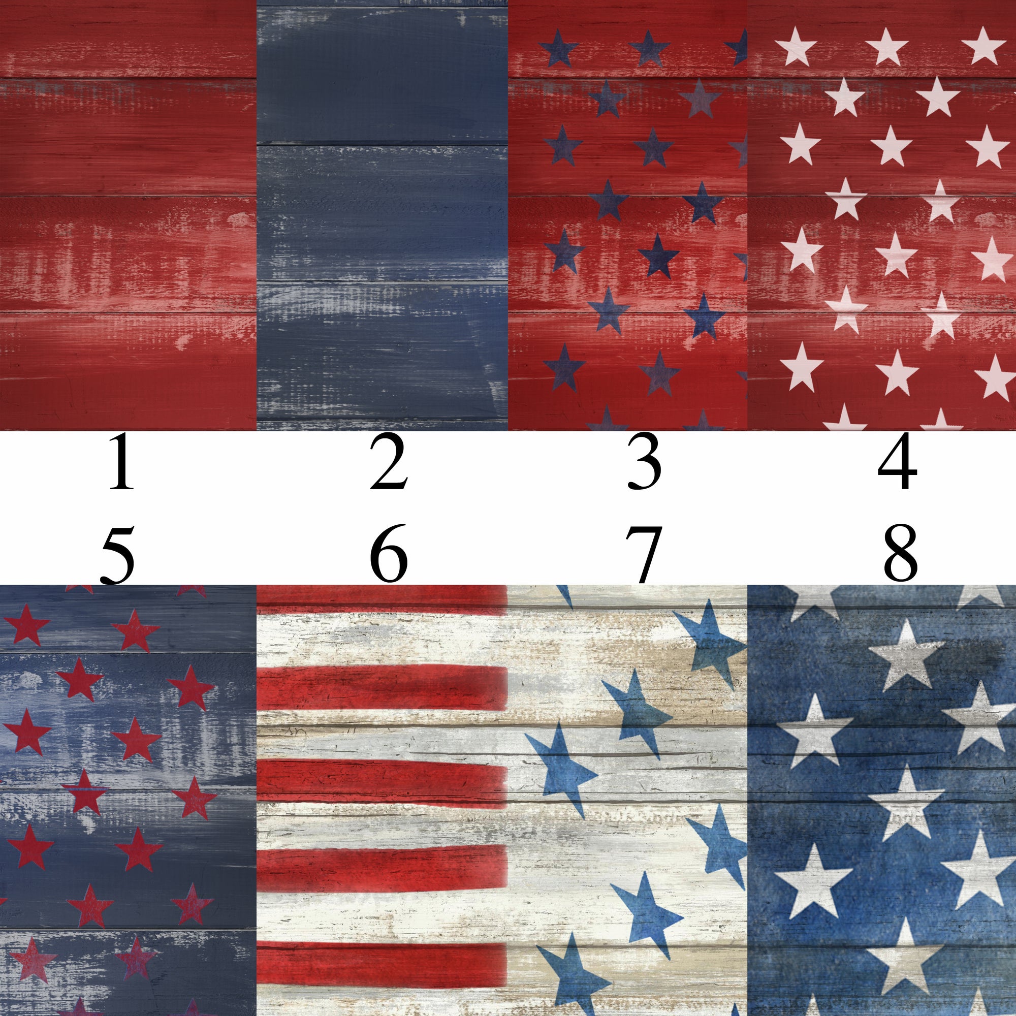 Patriotic Woods Vinyl