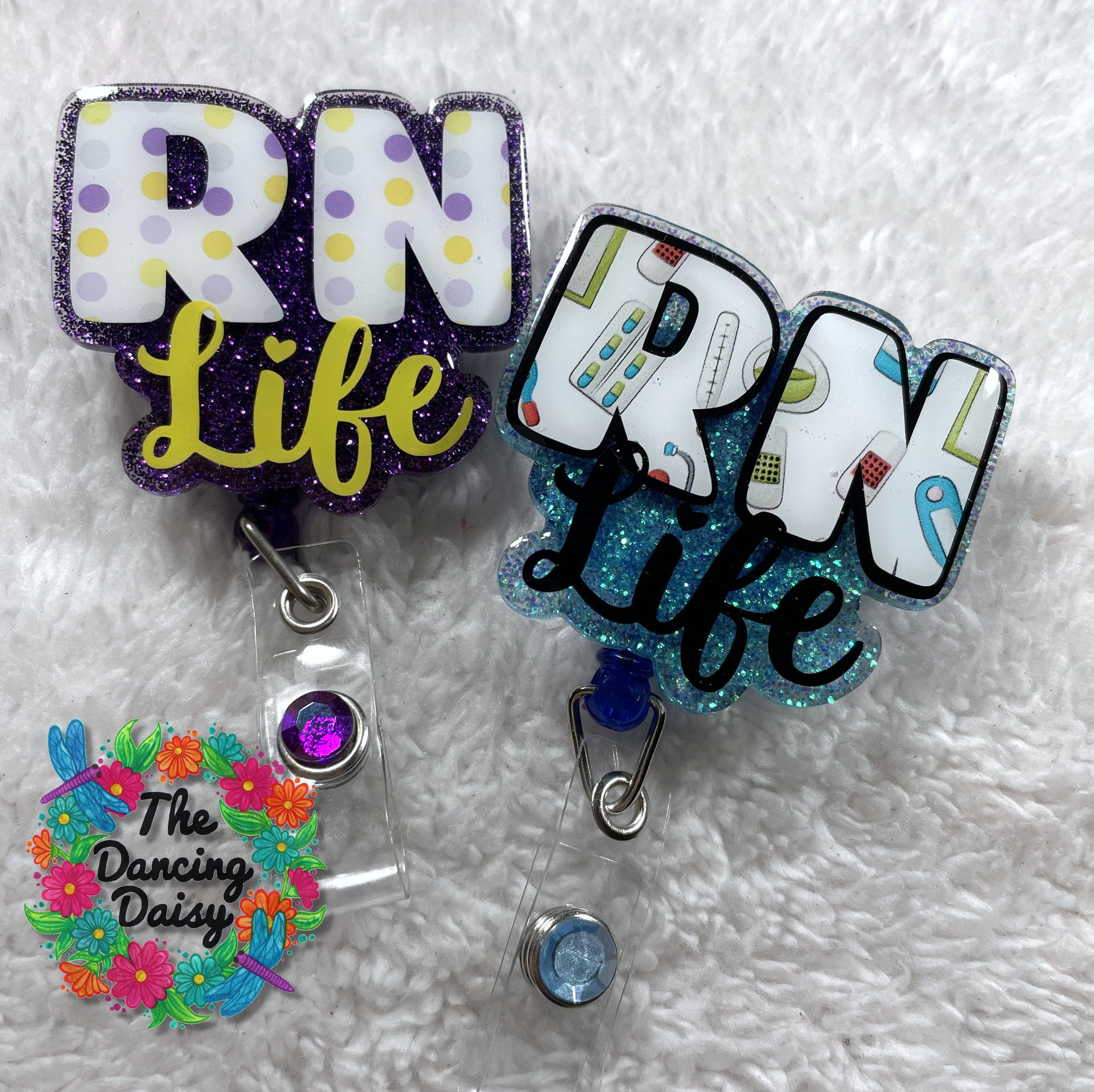 RN Life Badge Reel Blank