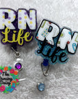 RN Life Badge Reel Blank