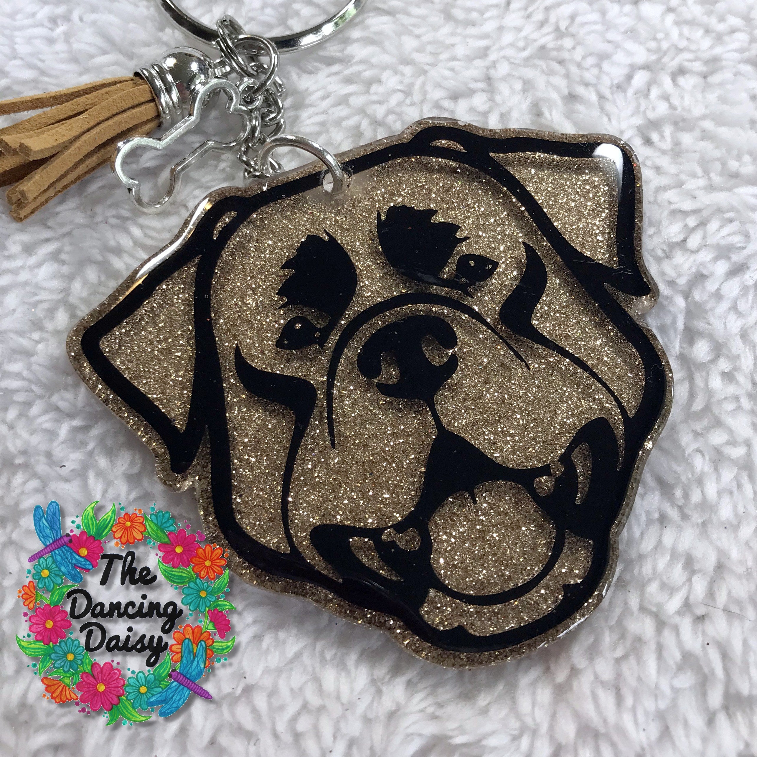 Labrador Dog Face Acrylic Keychain Blanks – Moxie Vinyls