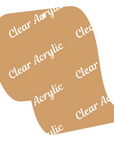 Toilet Paper Roll Acrylic Blanks for Badge Reel Crafts