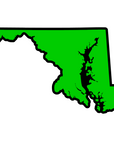 Maryland State Acrylic Blank