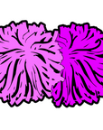 Pom Poms Acrylic Blank