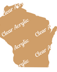 Wisconsin Acrylic Blank