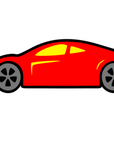Race Car Acrylic Blank
