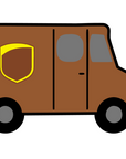 Delivery Truck Acrylic Blank