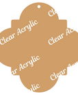 Quatrefoil Acrylic Blank