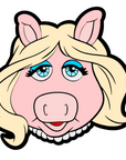 Miss Piggy Acrylic Blank