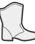 Drill Team Boot Acrylic Blank