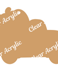 Pumpkin Vintage Truck Acrylic Blank