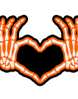 Skelton Heart Hands