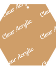 Hexagon Acrylic Blank